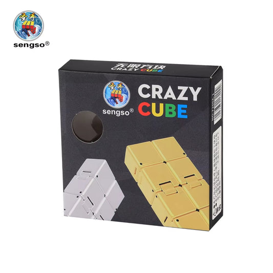 Infinity Cube,Fidget Cube New Version Fidget Finger Toys for Stress and Anxiety Relief/Adhd, Ultra Durable Sensory Gifts