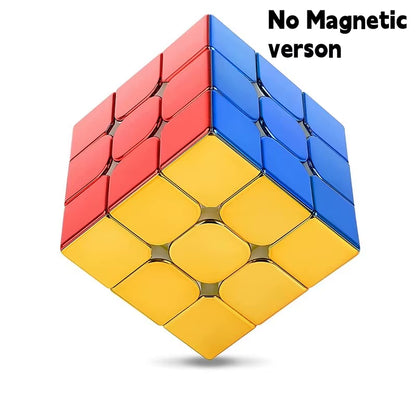 [Picube] Sengso Metal 3X3 Magnetic Golden Cubo Magic Cube Puzzle Speed Cibe M3 3X3X3 Magico Cubo Кубик Рубика Cibo Toy