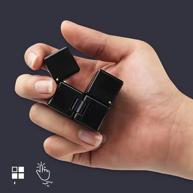 Infinity Cube,Fidget Cube New Version Fidget Finger Toys for Stress and Anxiety Relief/Adhd, Ultra Durable Sensory Gifts