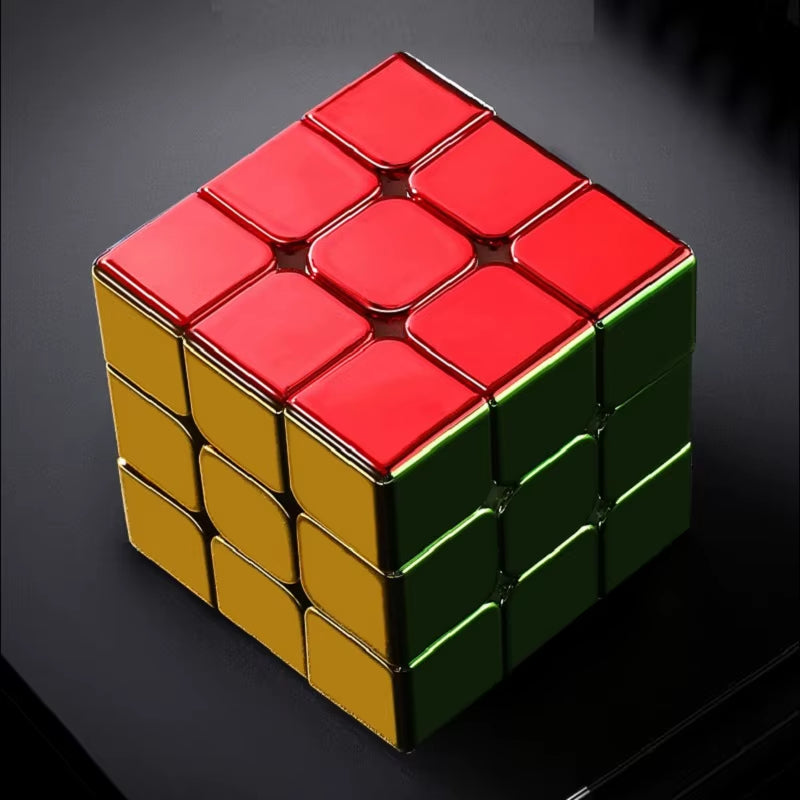 [Picube] Sengso Metal 3X3 Magnetic Golden Cubo Magic Cube Puzzle Speed Cibe M3 3X3X3 Magico Cubo Кубик Рубика Cibo Toy