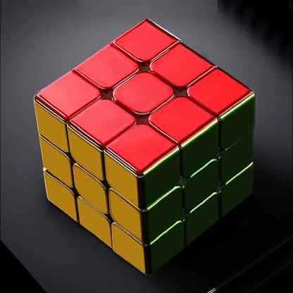 [Picube] Sengso Metal 3X3 Magnetic Golden Cubo Magic Cube Puzzle Speed Cibe M3 3X3X3 Magico Cubo Кубик Рубика Cibo Toy