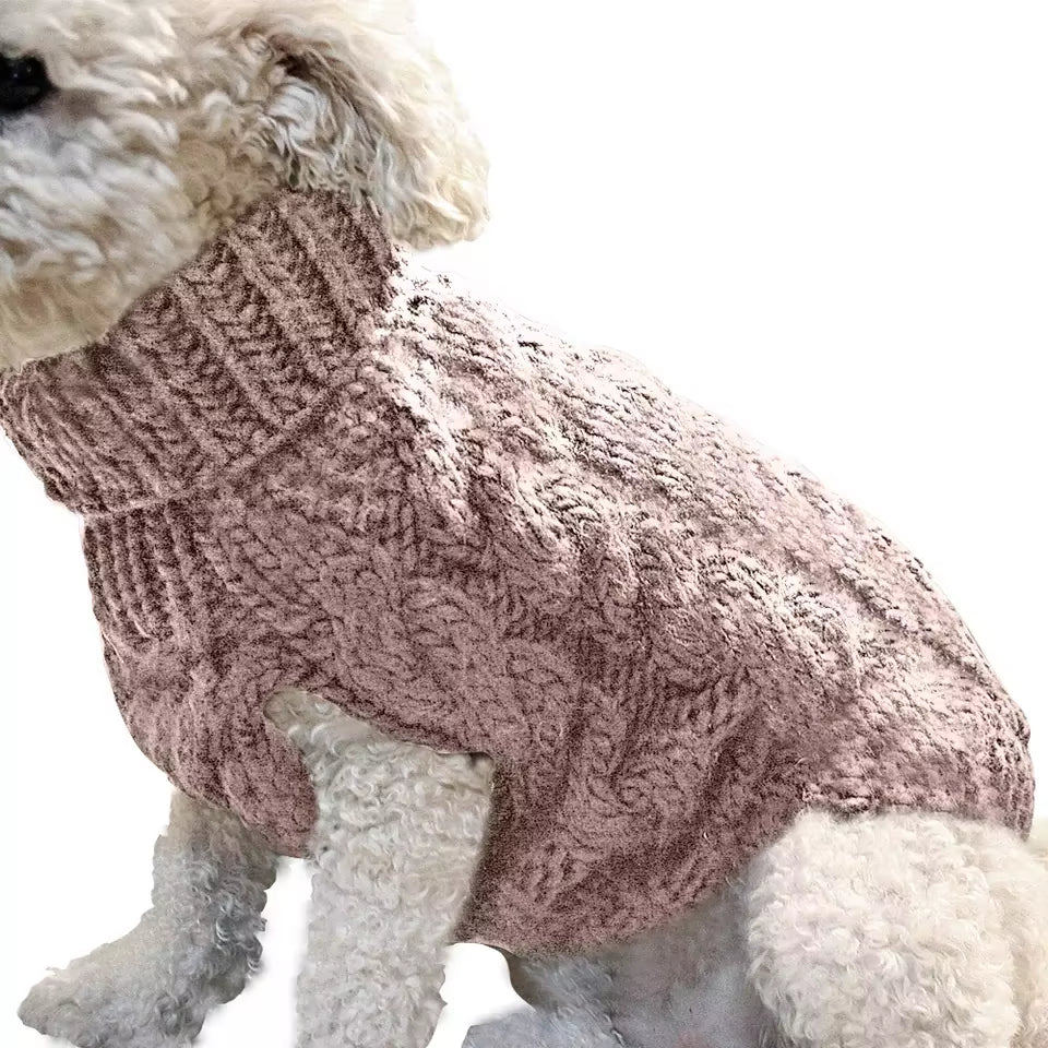 Luxurious Winter Fleece Dog Sweater Soft Pet Jacket for Dogs Cute Apparel and Accessory Outfit for Halloween and Christmas