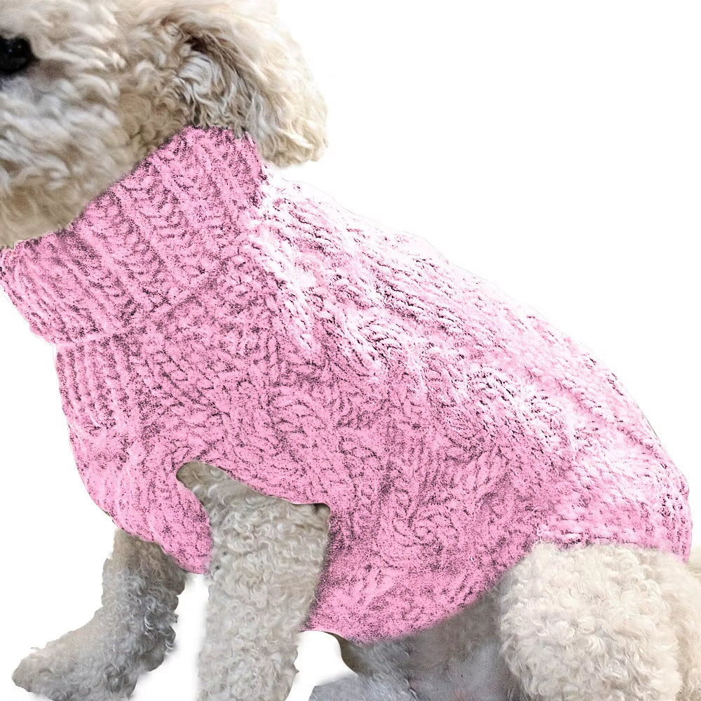 Luxurious Winter Fleece Dog Sweater Soft Pet Jacket for Dogs Cute Apparel and Accessory Outfit for Halloween and Christmas