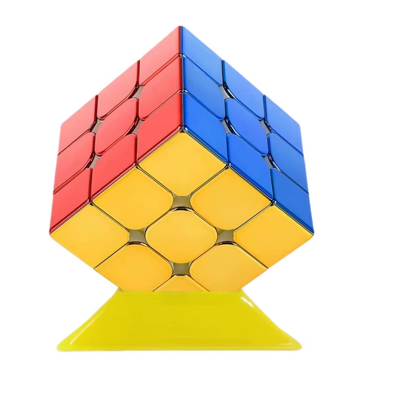 [Picube] Sengso Metal 3X3 Magnetic Golden Cubo Magic Cube Puzzle Speed Cibe M3 3X3X3 Magico Cubo Кубик Рубика Cibo Toy