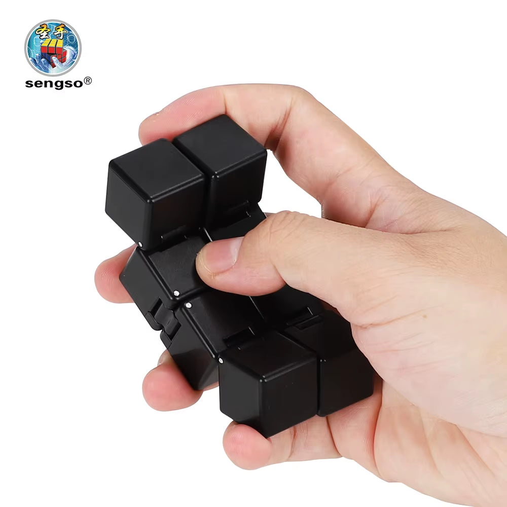 Infinity Cube,Fidget Cube New Version Fidget Finger Toys for Stress and Anxiety Relief/Adhd, Ultra Durable Sensory Gifts