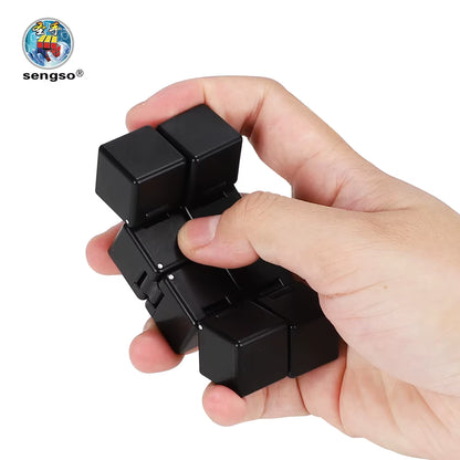 Infinity Cube,Fidget Cube New Version Fidget Finger Toys for Stress and Anxiety Relief/Adhd, Ultra Durable Sensory Gifts