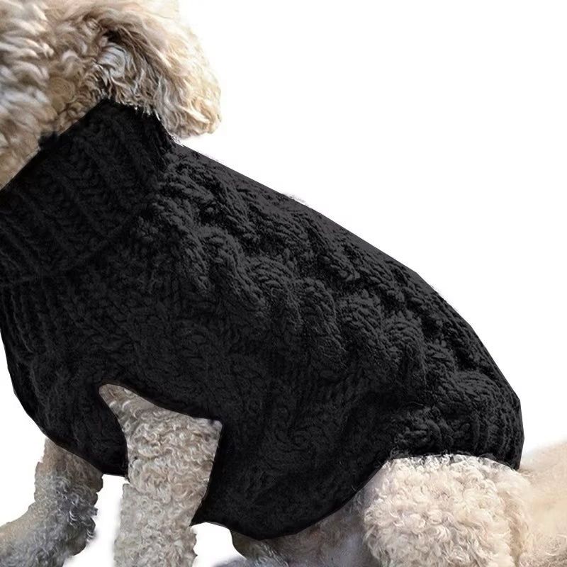 Luxurious Winter Fleece Dog Sweater Soft Pet Jacket for Dogs Cute Apparel and Accessory Outfit for Halloween and Christmas